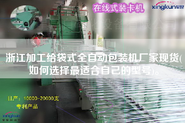 浙江加工給袋式全自動包裝機廠家現(xiàn)貨(如何選擇z適合自己的型號)。