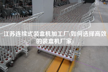 江蘇連續(xù)式裝盒機加工廠(如何選擇高效的裝盒機廠家)